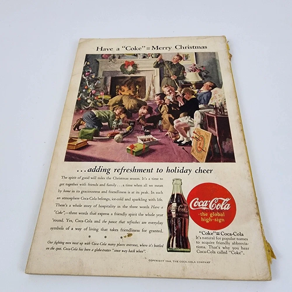 National Geographic Magazine December 1944 No‎ Insert